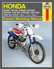 Κωδ.219400 Service Manual Αγγλικό της Haynes για HONDA XR80R-XR100R τηλ.215-215-8211