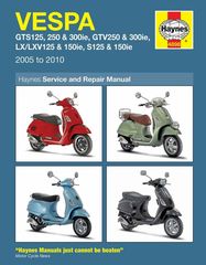 Κωδ.219310 HAYNES αγγλικό service manual 4898 για VESPA GTS 300 I.E. ABS 14-18 / VESPA GTS 300 I.E. 09-17 / VESPA PRIMAVERA 125 IGET ABS 16-18 1τεμ τηλ.215-215-8211