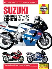 Κωδ.219419 HAYNES αγγλικό service manual 3553 για SUZUKI GSX-R 750 96-99 / SUZUKI GSX-R 600 97-00 1τεμ τηλ.215-215-8211