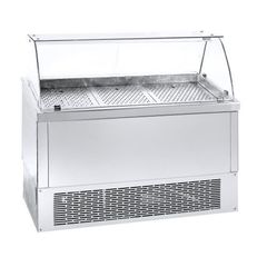 Βιτρίνα Ψαριών Με Αποθηκευτικό Χώρο 134x70x120 NIKIINOX - Καινούργια.