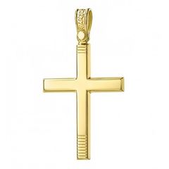 Σταυρός σε χρυσό Κ14 λουστραριστός για βάπτιση ή για αρραβώνα Διαστάσεις Σταυρού 32Χ18 χιλιοστά και βάρος 2.12 γραμμάρια
Θα φροντίσουμε για τη συσκευασία δώρου