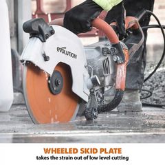 R300DCT+ Ηλεκτρικός Κόφτης Δομικών Υλικών 2400W - ΚΟΦΤΕΣ ΔΟΜΙΚΩΝ ΥΛΙΚΩΝ - EVOLUTION (#R300DCT+)