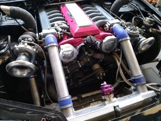 BMW M70 V12 twin turbo κομπλέ μετατροπή-thumb-3