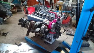 BMW M70 V12 twin turbo κομπλέ μετατροπή-thumb-4