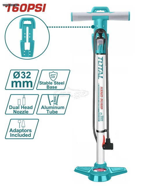 Τρόμπα Χειρός TOTAL 160psi ( TMPP3201 )