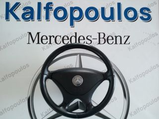 MERCEDES-BENZ SLK R170 ΤΙΜΟΝΙ ΔΕΡΜΑΤΙΝΟ ΜΕ ΑΕΡΟΣΑΚΟ-thumb-1