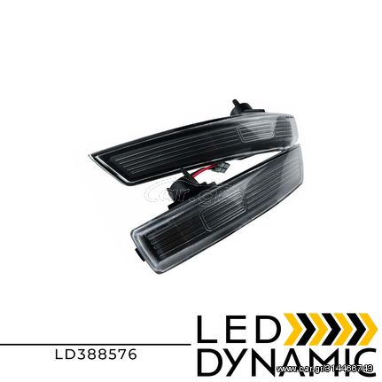 LEDEVO DYNAMIC LED ΦΛΑΣ ΚΑΘΡΕΠΤΩΝ ΦΙΜΕ FORD FOCUS (2008-2016) FIESTA 2008+ LD388576