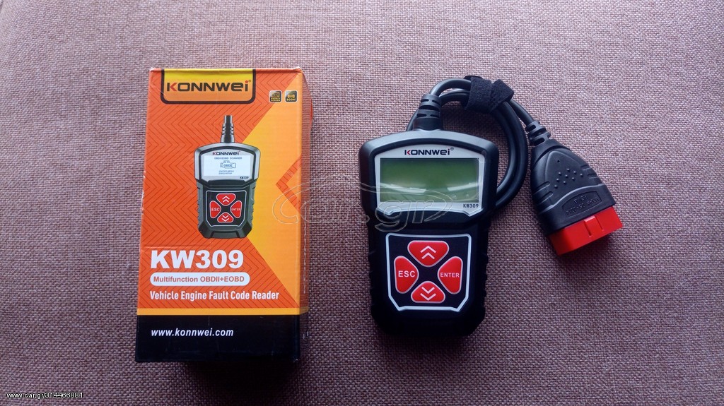  ΔΙΑΓΝΩΣΤΙΚΟ KW309 OBD II & CAN CODE READER (ΠΕΤΡΕΛΑΙΟ-ΒΕΝΖΙΝΗ)