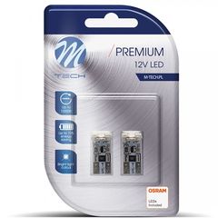 M-Tech LED T10 12V Canbus Λευκό-thumb-2