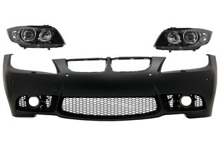ΠΡΟΦΥΛΑΚΤΗΡΑΣ & ΦΑΝΑΡΙΑ ΕΜΠΡΟΣ BMW 3 series E90 E91 Pre-LCI (2005-2008) Sedan Touring M3 Design