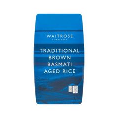 Καστανό Ρύζι Μπασμάτι Waitrose Traditional Brown Basmati Aged Rice 1kg