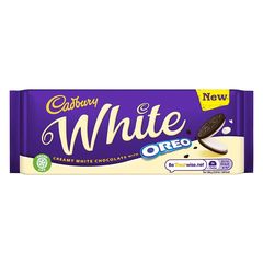 Σοκολάτα Λευκή Cadbury White Oreo 120g