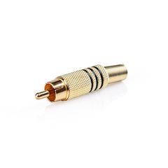 ARTSOUND MA266-BLK RCA CONNECTOR MALE GOLD BLACK - ArtSound and Lights