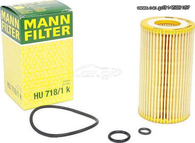 ΦΙΛΤΡΟ ΛΑΔΙΟΥ MANN FILTER HU 718/1k