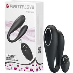 Δονητής ζευγαριών με τηλεχειριστήριο Pretty Love Algernon Μαύρο