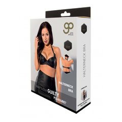 GP Genuine Leather Halterneck Bra-thumb-1