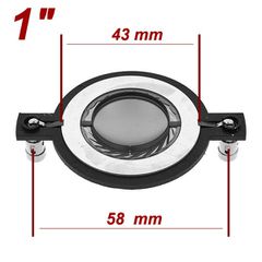 MASTER AUDIO SDT4/2 DIAPHRAGM 25.4mm FOR DRIVER DR4-2 - Master Audio-thumb-2