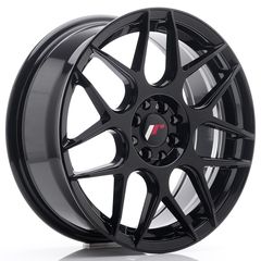 Nentoudis Tyres - JR Wheels JR18 -17x7 ET40 - 4x100/108 Gloss Black
