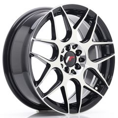 Nentoudis Tyres - JR Wheels JR18 -17x7 ET40 - 4x100/114 Black Machined 