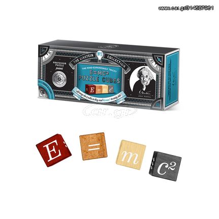 E=mc2 Puzzle Cubes - Professor Puzzle