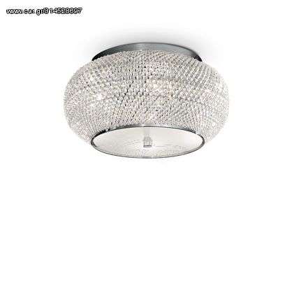 Φωτιστικό Οροφής PASHA' PL6 CROMO 100784 Ideal Lux