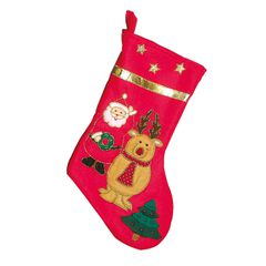 Χριστουγεννιάτικη κάλτσα Άγιος Βασίλης - Κόκκινο - Small Foot