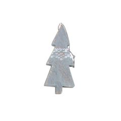 Ξύλινο Χριστουγεννιάτικο στολίδι δέντρο γκρι ζωγραφιστό - Small Foot
