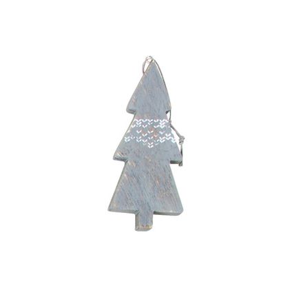 Ξύλινο Χριστουγεννιάτικο στολίδι δέντρο γκρι ζωγραφιστό - Small Foot