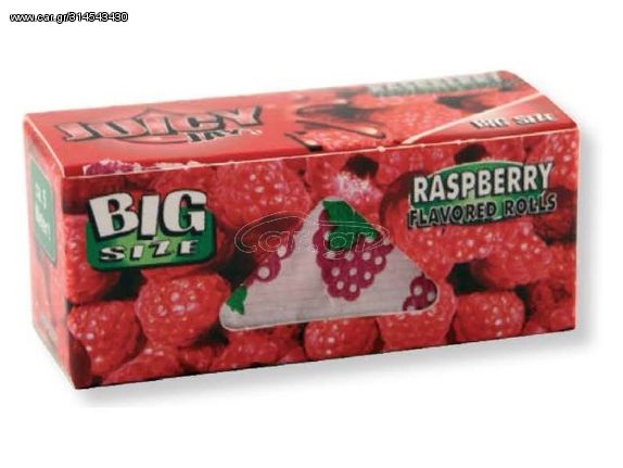 Ρολό Στριφτού Juicy Jays Raspberry (άρωμα κόκκινο βατόμουρο) Big Size 5 μέτρα - 1 Τεμάχιο