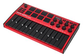 AKAI MPK Mini MkIII Midi Keyboard 25 Keys Red Edition - AKAI PRO