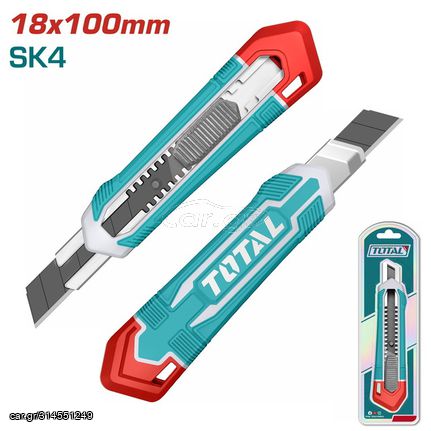 Μαχαίρι-Φαλτσέτα TOTAL 179mm / 18mm ( THT511815 )