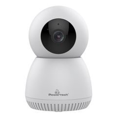 Smart κάμερα ασφαλείας POWERTECH PT-1337 με ανάλυση 3MP, WiFi, περιστροφή PTZ και υποστήριξη SD