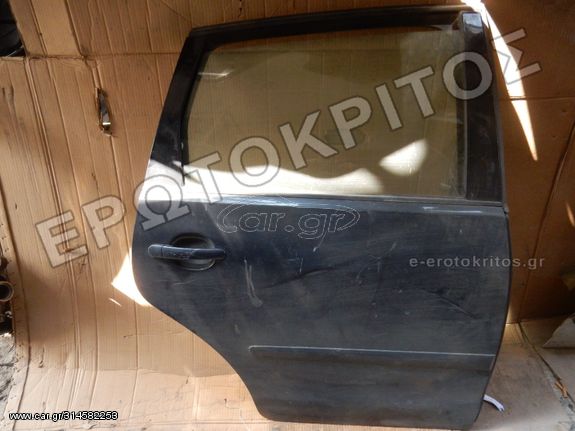 ΠΟΡΤΑ VW POLO 6Q 2001-2009 ΠΙΣΩ ΔΕΞΙΑ ΜΑΥΡΗ