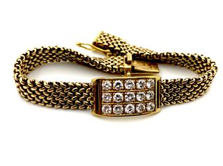 Βραχιολι 18k με Μπριγιαν-thumb-7