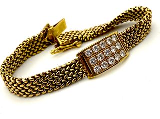 Βραχιολι 18k με Μπριγιαν-thumb-12