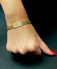 Βραχιολι 18k με Μπριγιαν-thumb-17