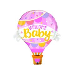 Mπαλόνι Γέννησης Welcome Baby