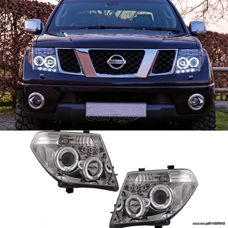Depo Left Side Headlight Assembly For Nissan Navara D40 2.5TD – 05/2005 To 01/2010 – OE Replacement