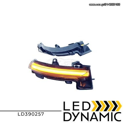 LEDEVO DYNAMIC LED ΦΛΑΣ ΚΑΘΡΕΠΤΩΝ ΦΙΜΕ SKODA OCTAVIA 3 LD390257