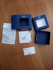 ΠΕΡΙΔΕΡΑΙΟ ΜΕΝΤΑΓΙΟΝ SWAROVSKI ΣΕ ΣΧΗΜΑ ΠΕΤΑΛΟΥΔΑ ΜΕ ΔΙΑΜΑΝΤΑΚΙΑ ΤΡΙΓΥΡΩ - ΟΛΟΚΑΙΝΟΥΡΓΙΟ ΔΕΝ ΕΧΕΙ ΦΟΡΕΘΕΙ ΠΟΤΕ