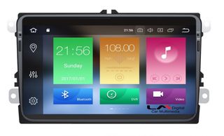 OEM GPS Οθόνη Αφής VW-SEAT-SKODA 04>14 9inc android 10 8core 4gb ram 64gb rom 