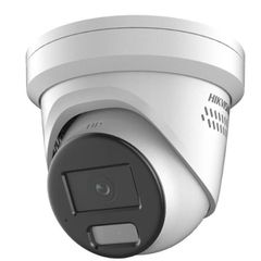 Δικτυακή κάμερα Turret 4MP Hikvision Smart Hybrid Light ColorVu Live-Guard μεγάλο αισθητήριο 1/1.8ʺ & σταθερός ευρυγώνιος φακός confocal 2.8mm