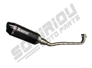 ΕΞΑΤΜΙΣΗ YAMAHA CRYPTON 105/R105/115 ΤΥΠΟΥ AKRAPOVIC CARBON