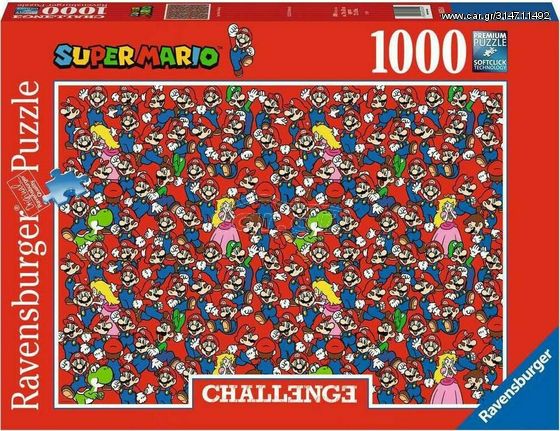 Ravensburger Puzzle: Super Mario - Challenge (1000pcs) (16525)