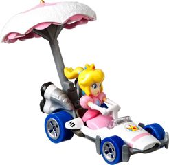 Mattel Hot Wheels Mario Kart: Princess Peach B-Dasher + Peach Parasol (GVD36)