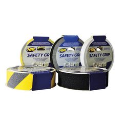 Safety grip αντιολισθητική ταινία ασφαλείας κίτρινη/μαύρη 25mmx18m, HPX