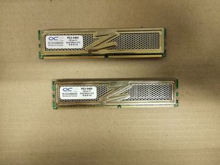 OCZ Gold 2GB (2 x 1GB) 240-Pin DDR2 SDRAM DDR2 800 (PC2 6400) Dual Channel Kit Desktop Memory Model OCZ2G8002GK