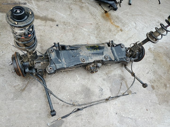 SUZUKI LIANA 4x4 ΑΚΡΑ ΠΙΣΩ ΚΟΜΠΛΕ ΜΕ ΤΑΜΠΟΥΡΑ & ΗΜΙΑΞΟΝΙΑ ΔΕΝ ΥΠΑΡΧΕΙ ΔΙΑΘΕΣΙΜΗ Η ΓΕΦΥΡΑ