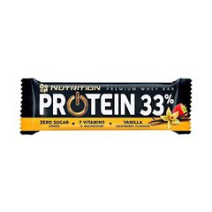 Go On Nutrition Protein Bar 33% Vanilla Raspberry 50gr