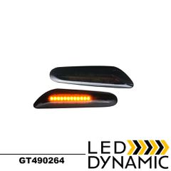GTLED Φλας Φτερού BMW E46 E60 E61 E90 E91 Ε81 Ε87 Ε82 Ε88 E83 Ε84 E92 Ε93 Χ3 Χ1 Led Dynamic Smoke 2 Τεμάχια